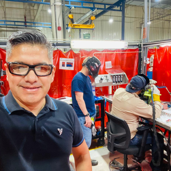 Auditoría de procesos de soldadura TIG al código AWS D17.1 Aeroespacial/Fusión.