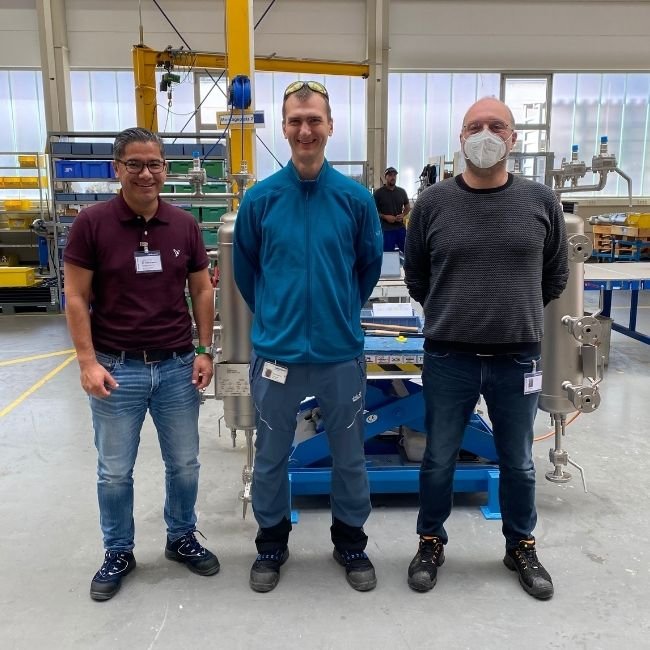 Entrenamiento avanzado de soldadura ASME en Alemania.