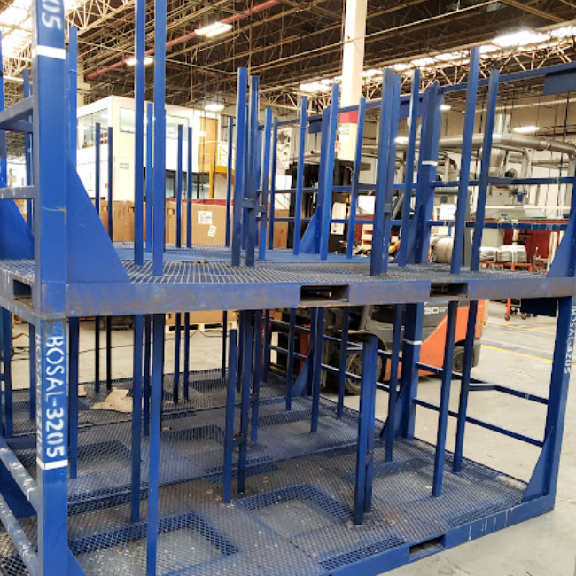 Fabricación de racks industriales para BOSAL.